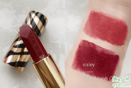 sisley43卡普里島口紅適合黃皮嗎 sisley43卡普里島口紅試色 3